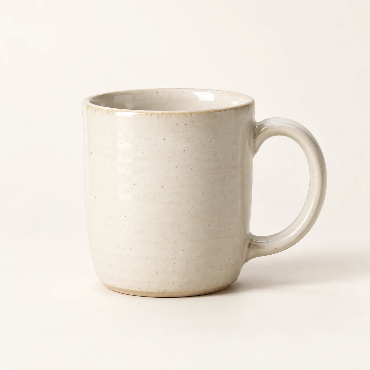 Ivory coffee mug from the demo collection